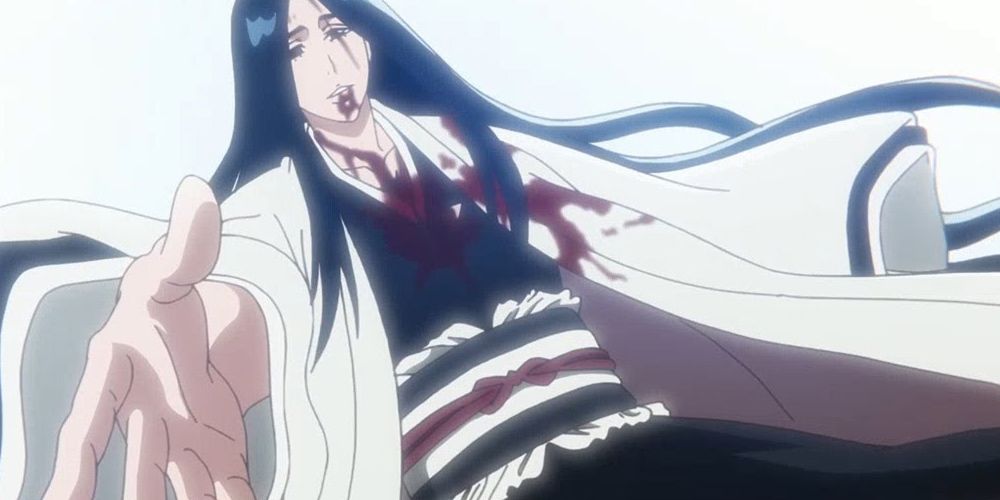 Unohana Yachiru accepts her death in Bleach: Thousand-Year Blood War