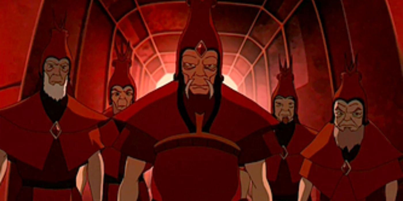 The Fire Sages from Avatar: The Last Airbender. 