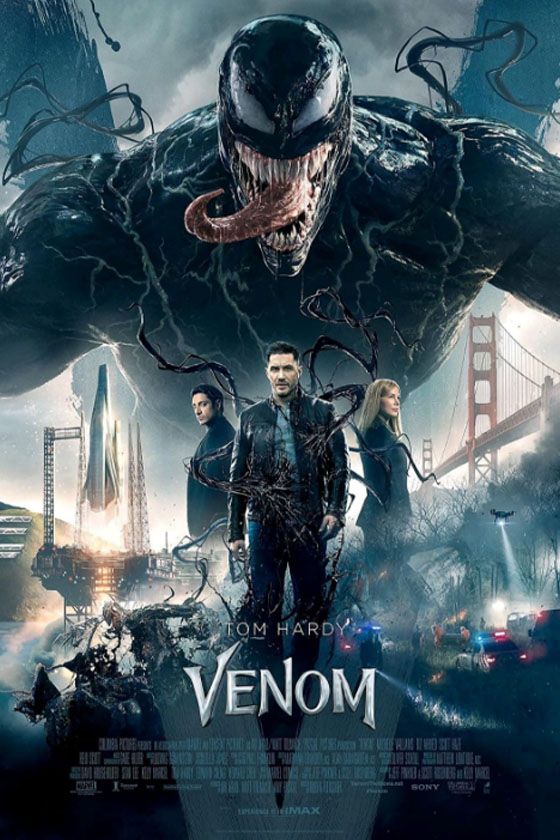 Venom Movie Poster 2018 tom Hardy