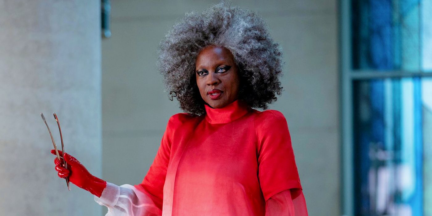 Viola Davis stars as Dr. Volumnia Gaul in The Hunger Games prequel.