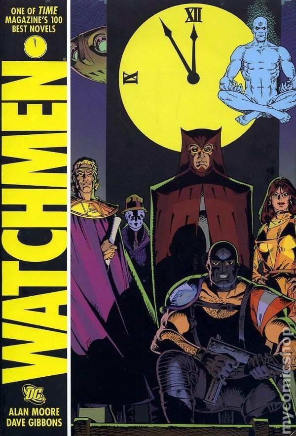 Os Watchmen se reúnem na capa de Watchmen #1