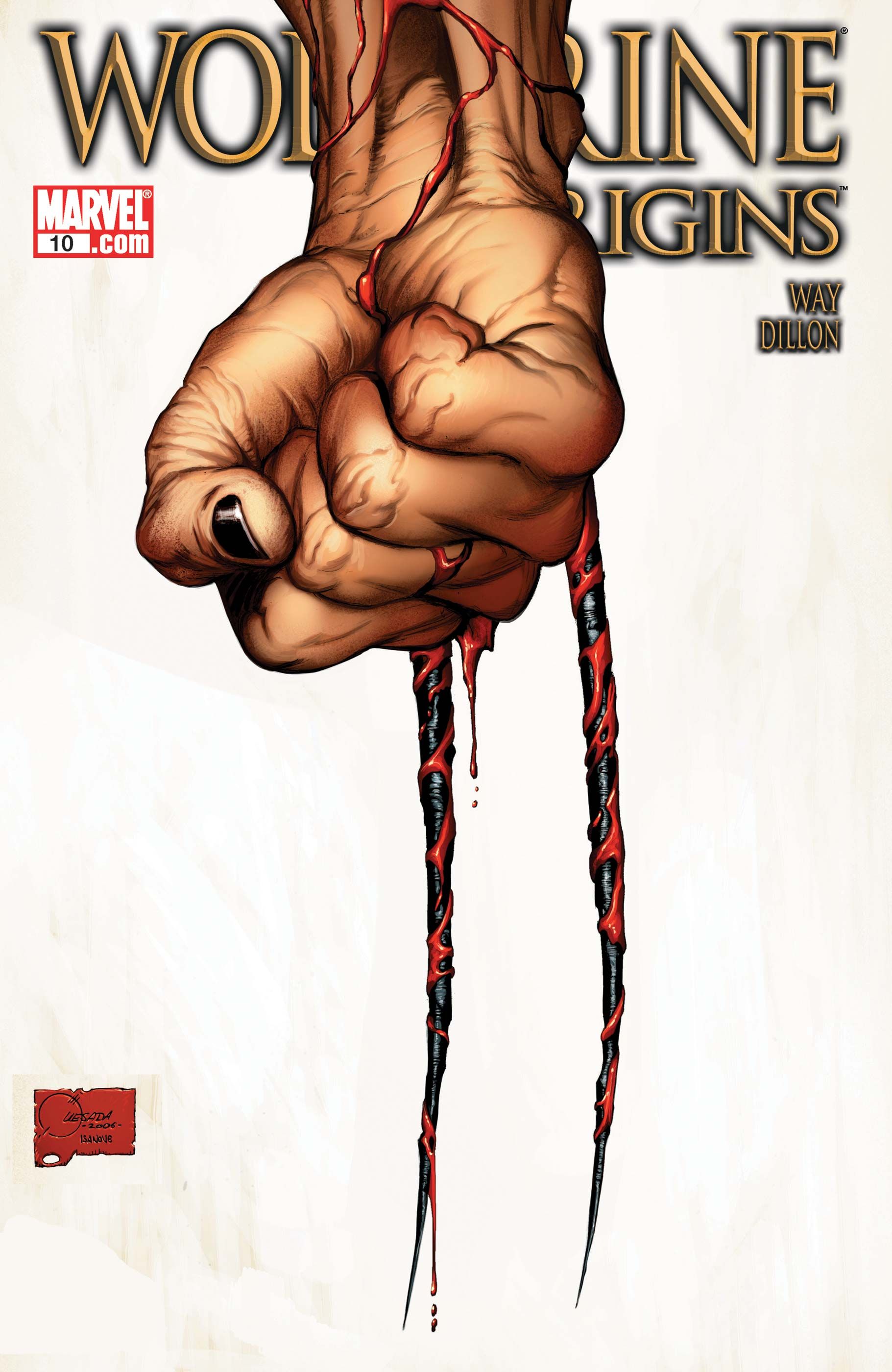 The cover of Wolverine Origins #10