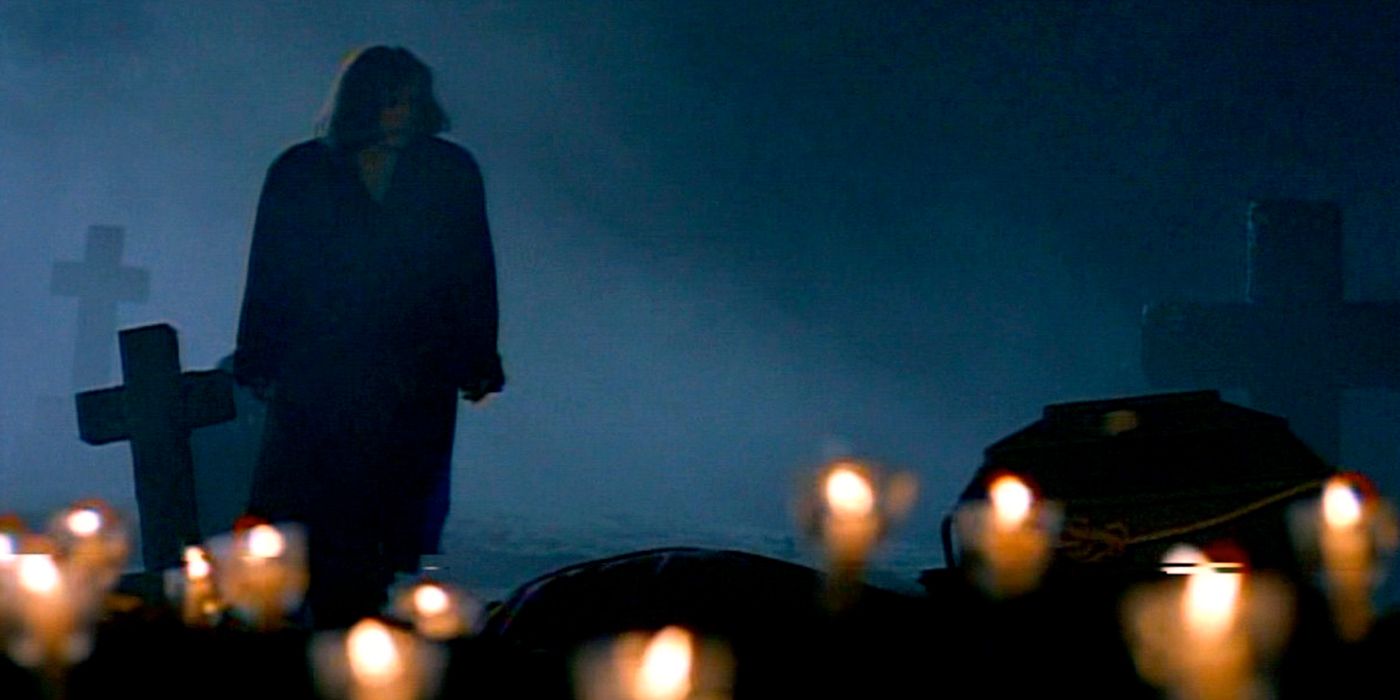 Dana Scully comes across a voodoo ritual for reviving the dead in a cemetery on The X-Files Fresh Bones