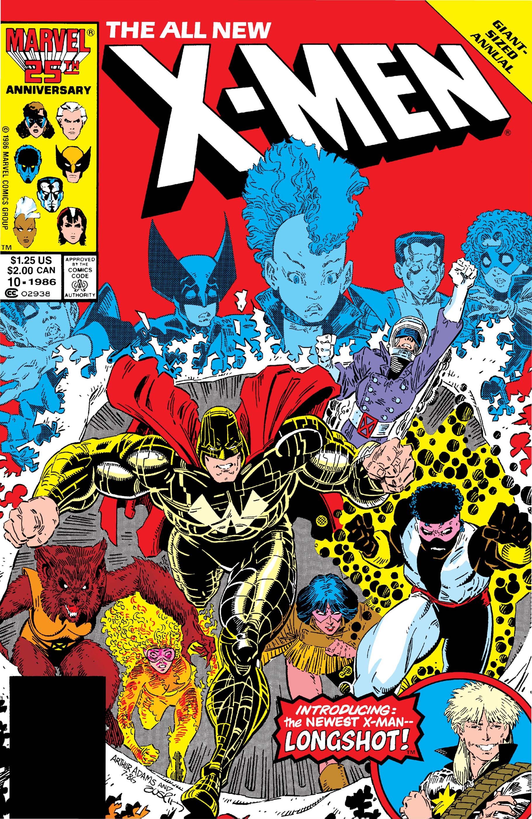 The cover of X-Men Annual #10