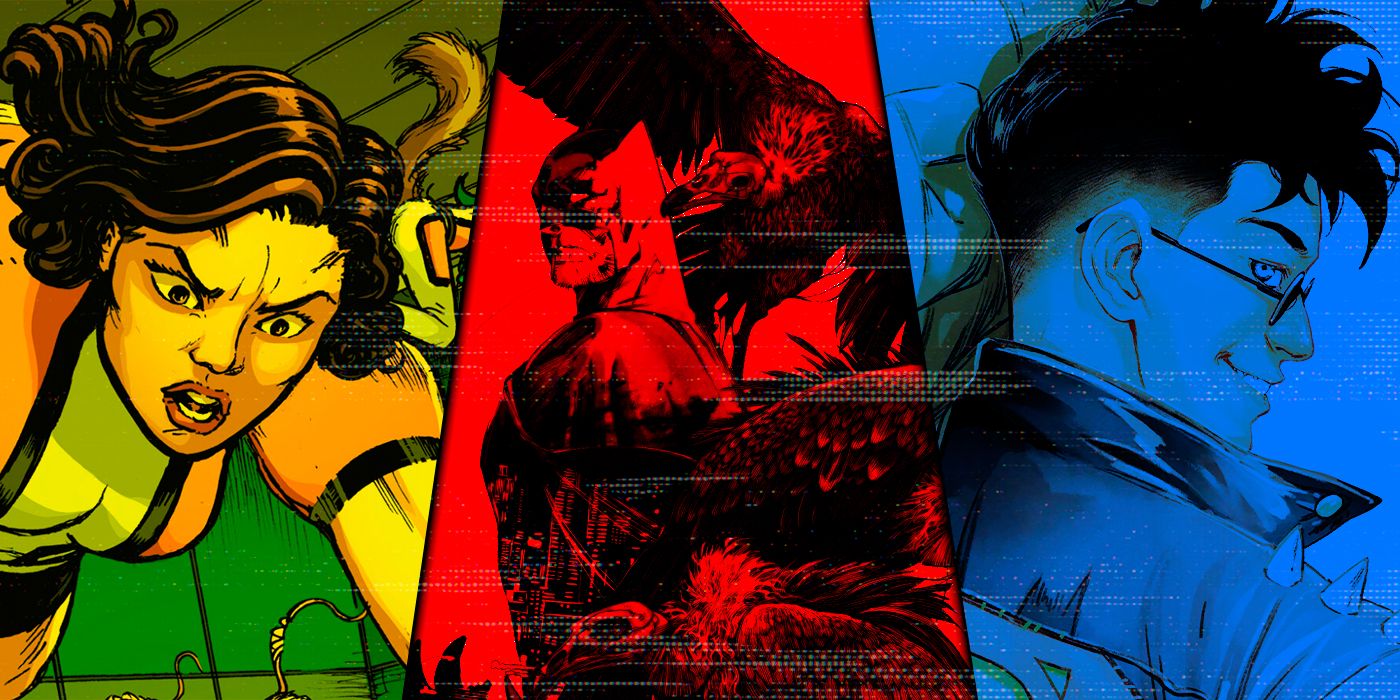Detective Comics, Superboy and Doom Patrol comics' covers
