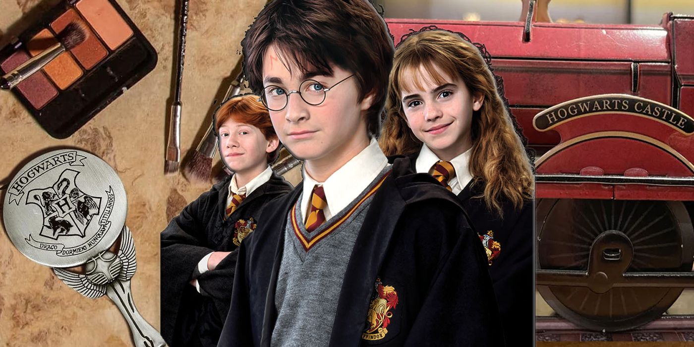 KIt de 10 Pcs Figuras Harry Potter Hermione Ron Draco