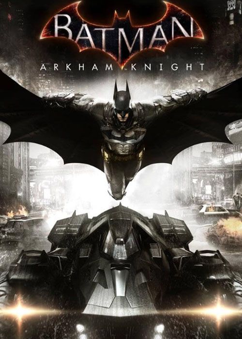 2015 Rocksteady Batman Arkham Knight video game cover 