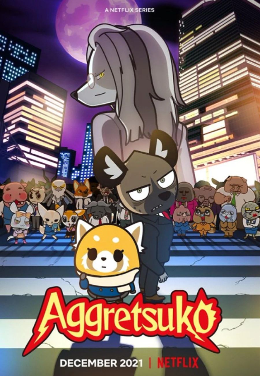 Aggretsuko Netflix anime cover art