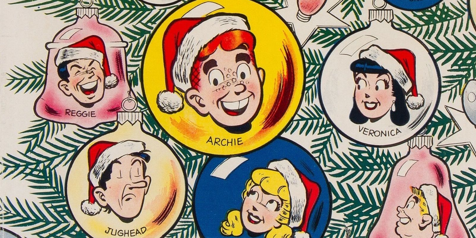 Archie and the gang as Christmas ornaments
