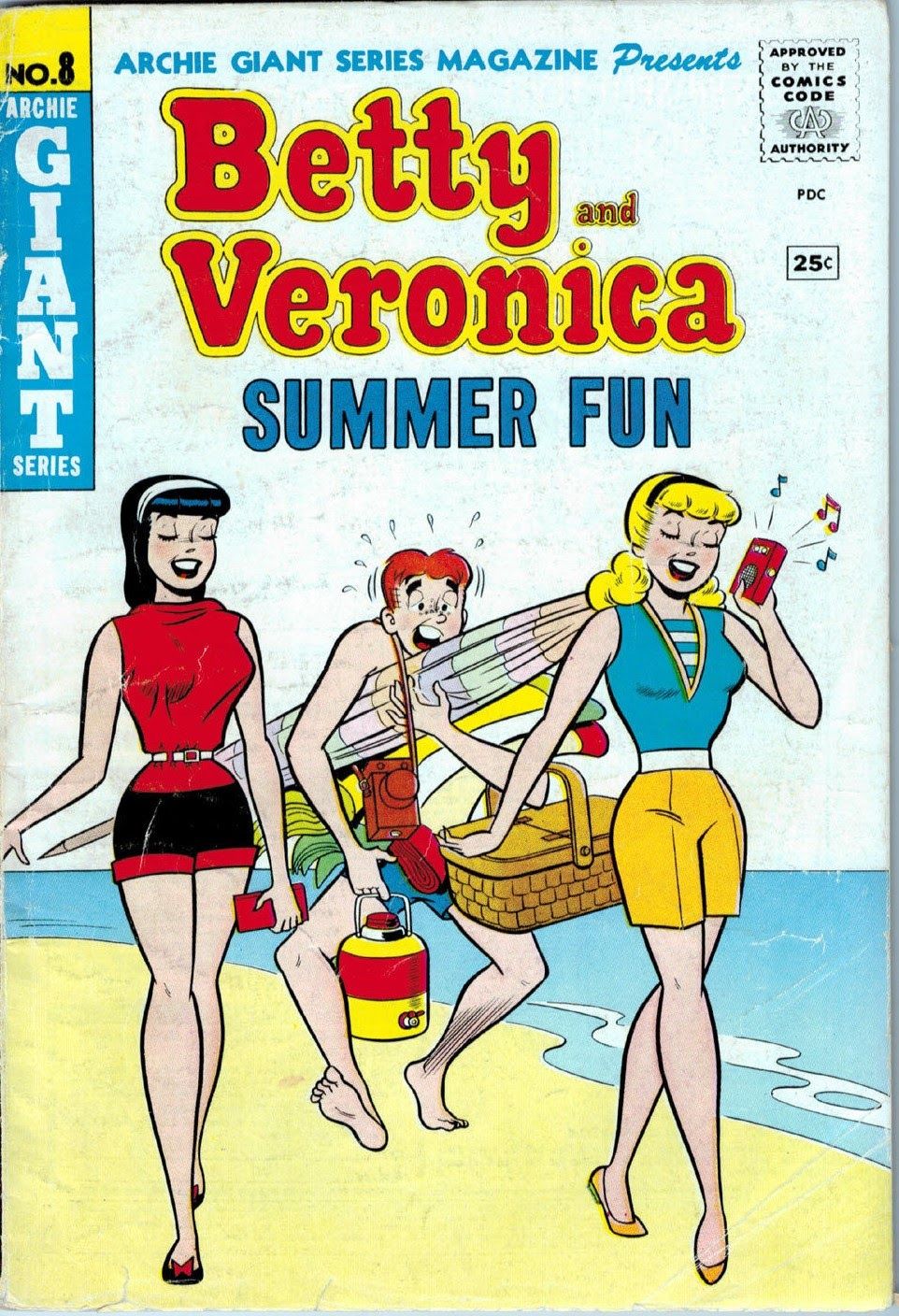 Betty e Veronica se divertem ao sol