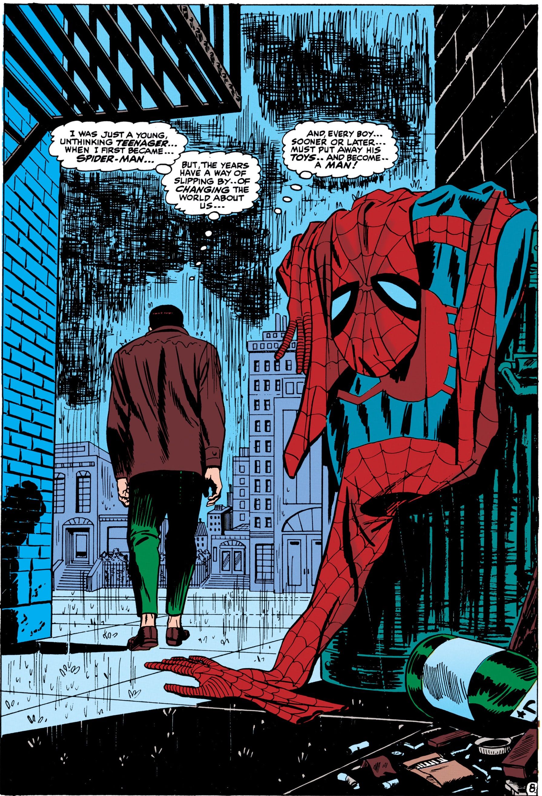Peter quits as Spider-Man