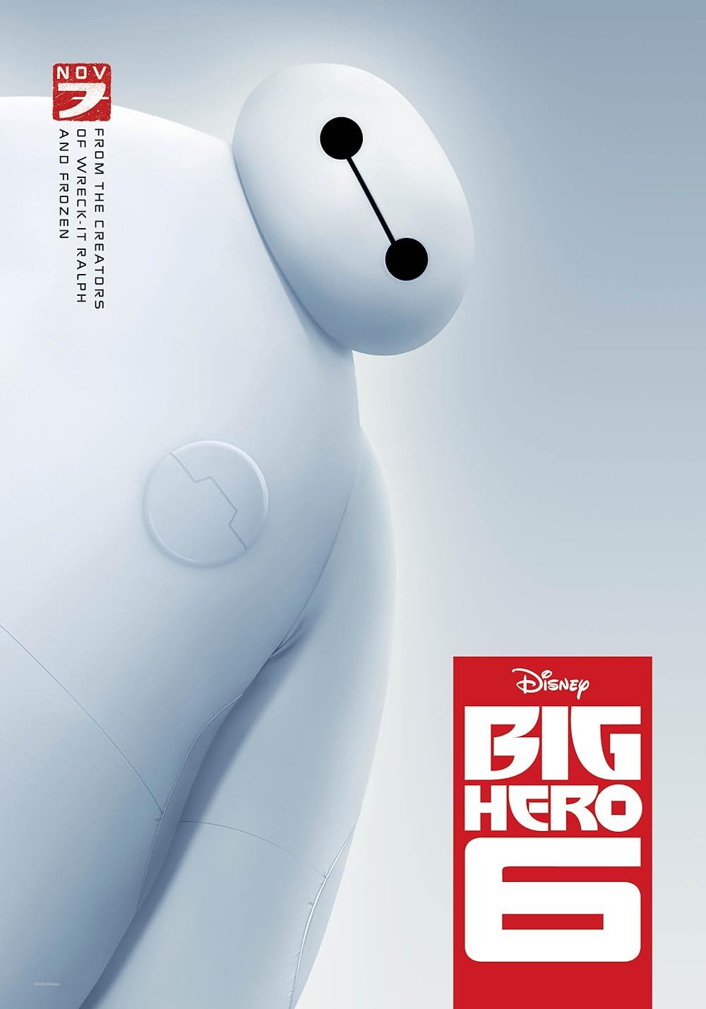 Baymax on Big Hero 6 Poster