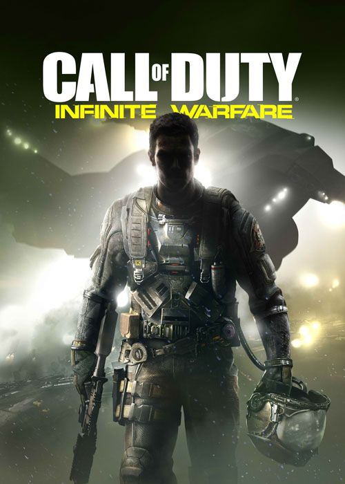 Call of Duty Infinite Warfare video game cover art 2016