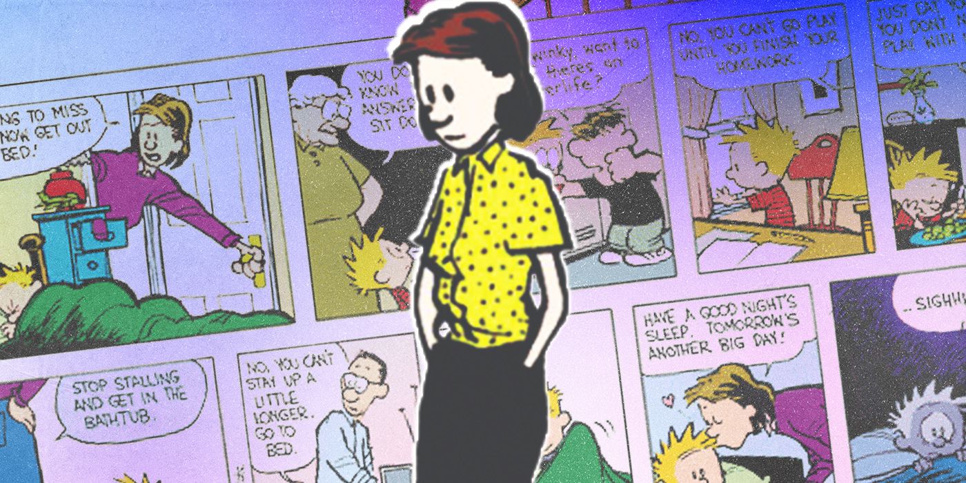 Calvin's Mom in Calvin and Hobbes