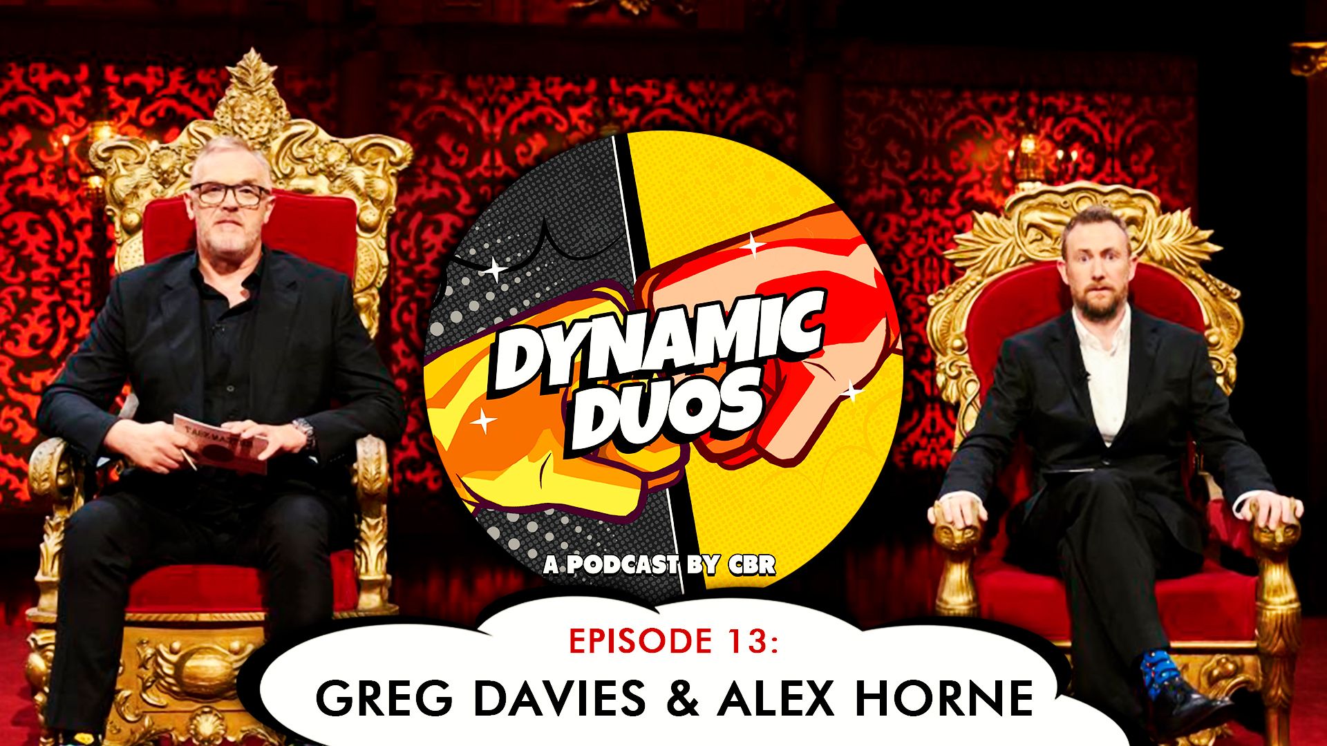 Greg Davies and Alex Horne Dynamic Duos