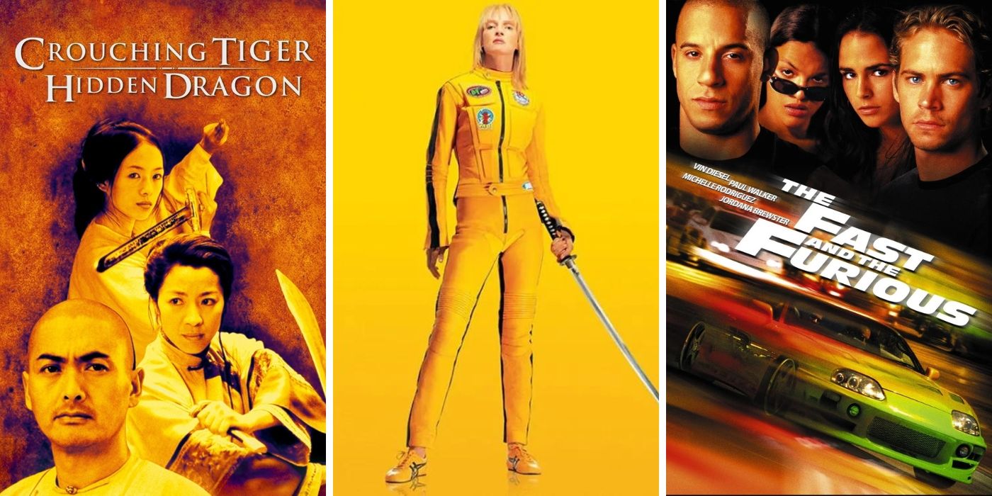Crouching Tiger Hidden Dragon Kill Bill The Fast and the Furious