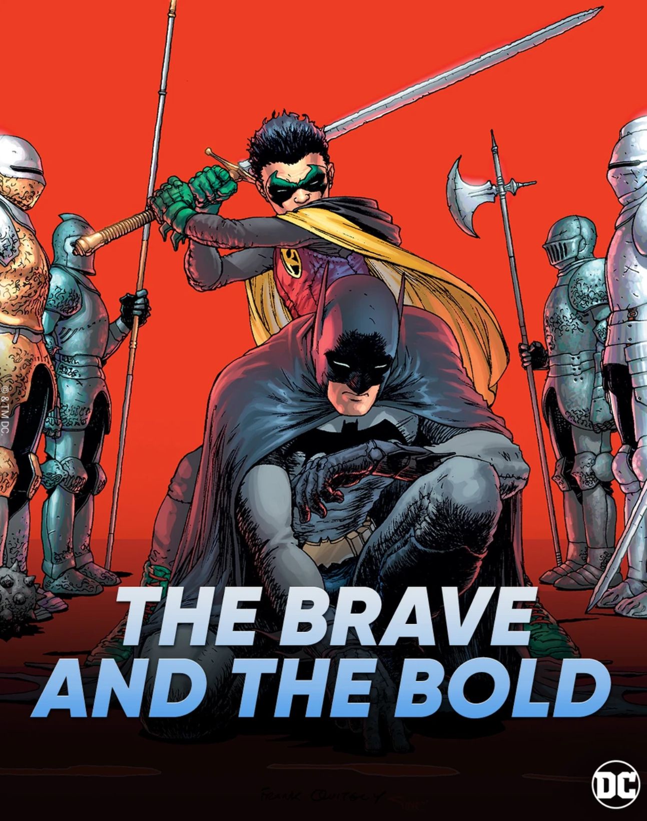 Damien Wayne Holds Sword to Batman in The Brave and the Bold