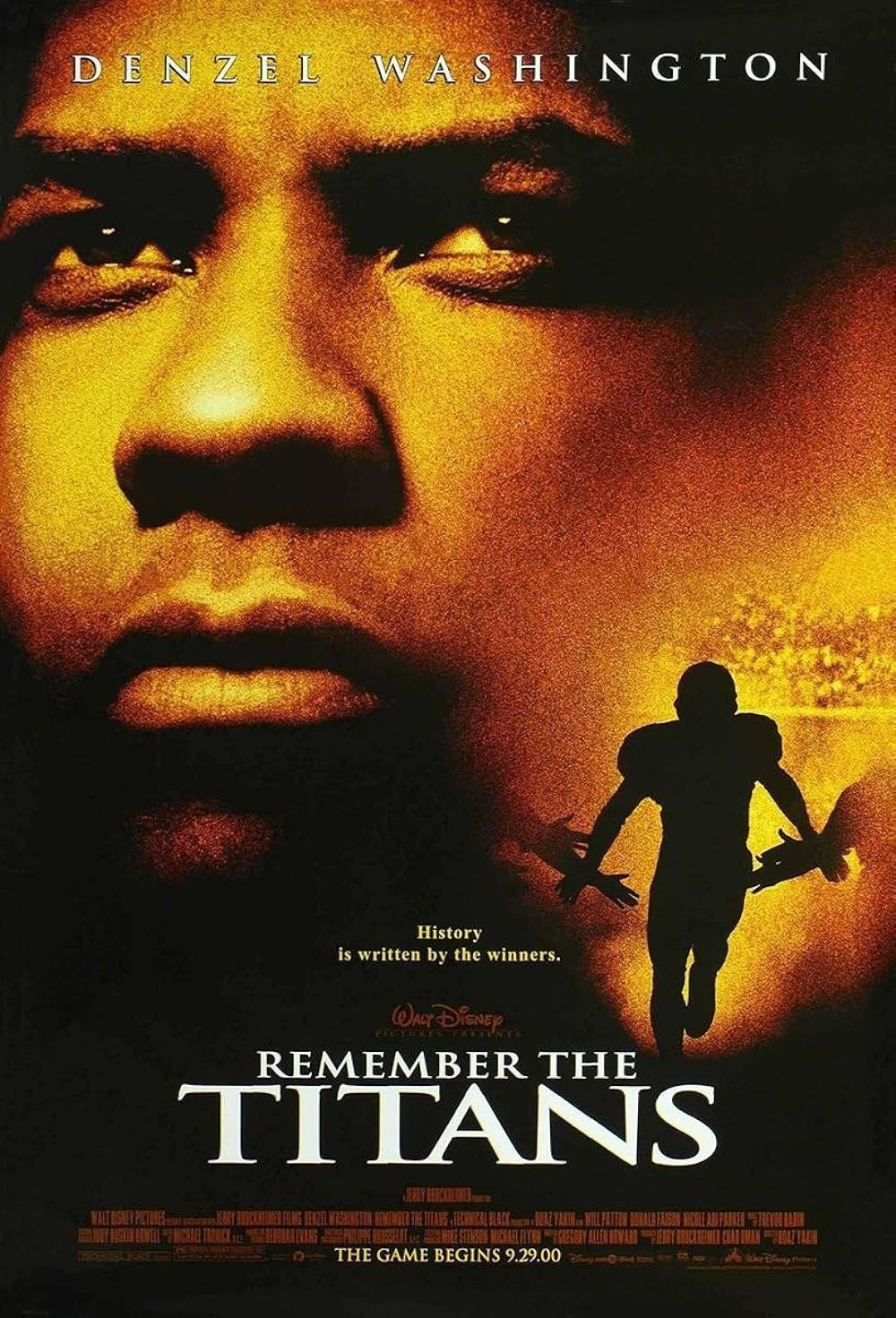 Denzel Washington in Remember the Titans