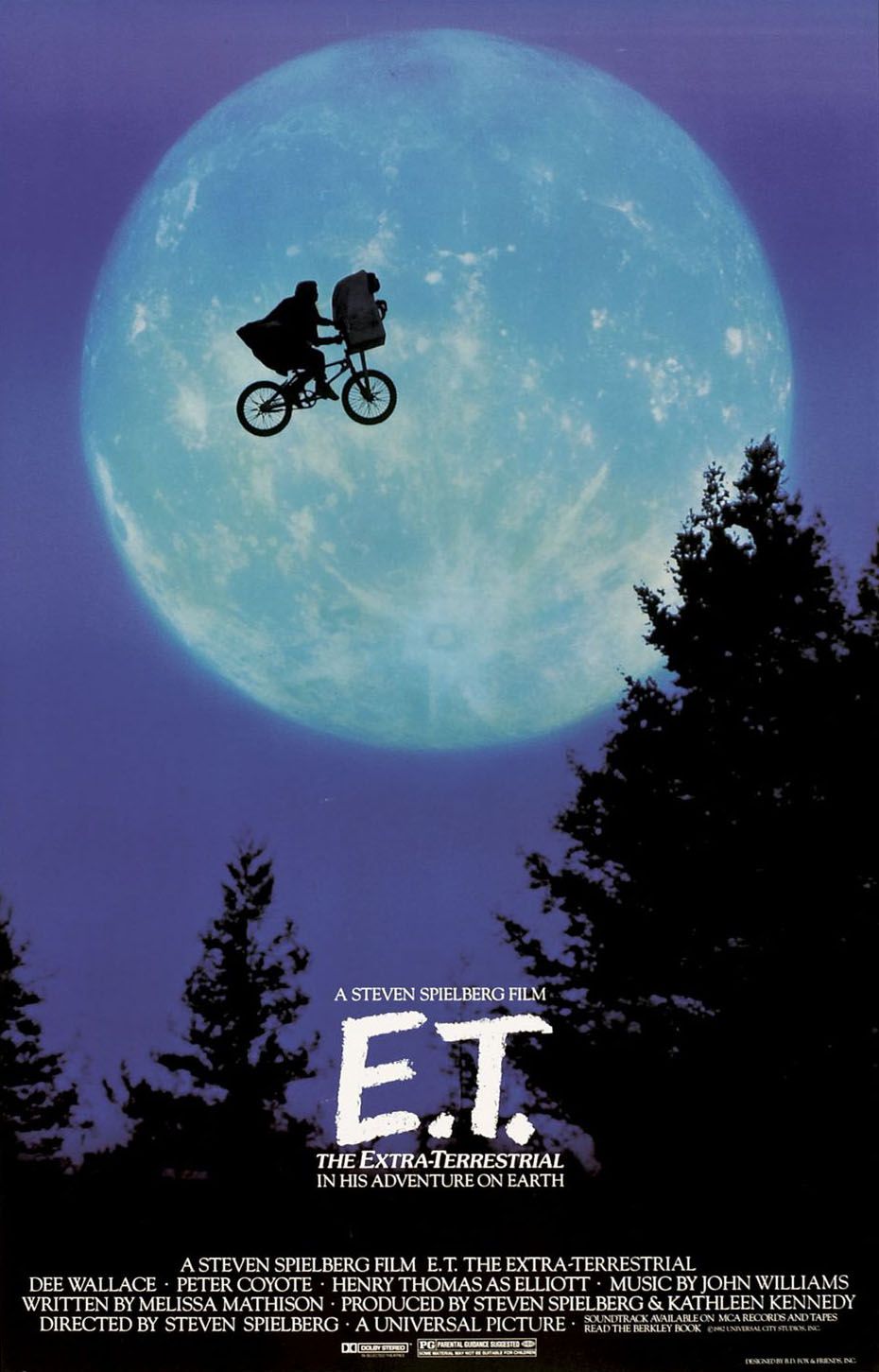 E.T. the Extra-Terrestrial Movie Poster (1982)