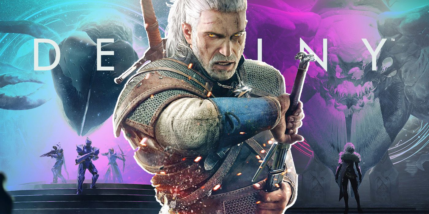 Geralt of Rivia The Witcher and Destiny 2 Season of the wish