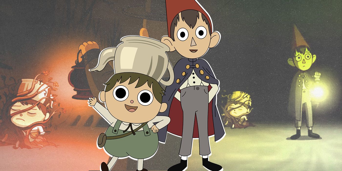 Greg and Wirt Over the Garden Wall