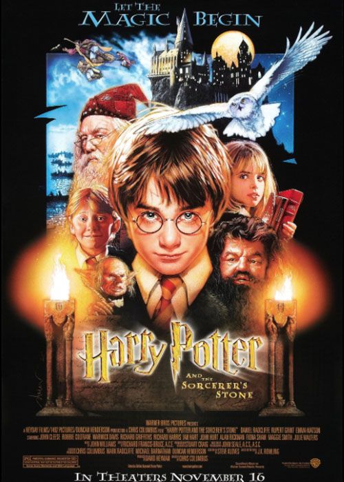 Harry Potter and the Sorcerer's Stone 2001 film poster
