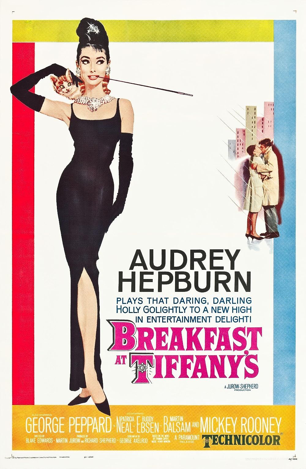 Illustrated Poster for Breakfast at Tiffany's