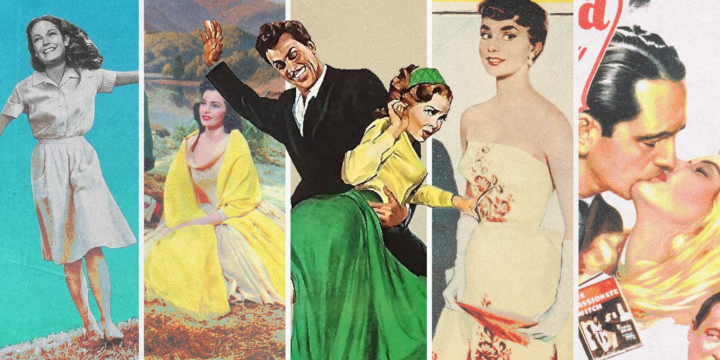 Image Split of Classic Romance films
