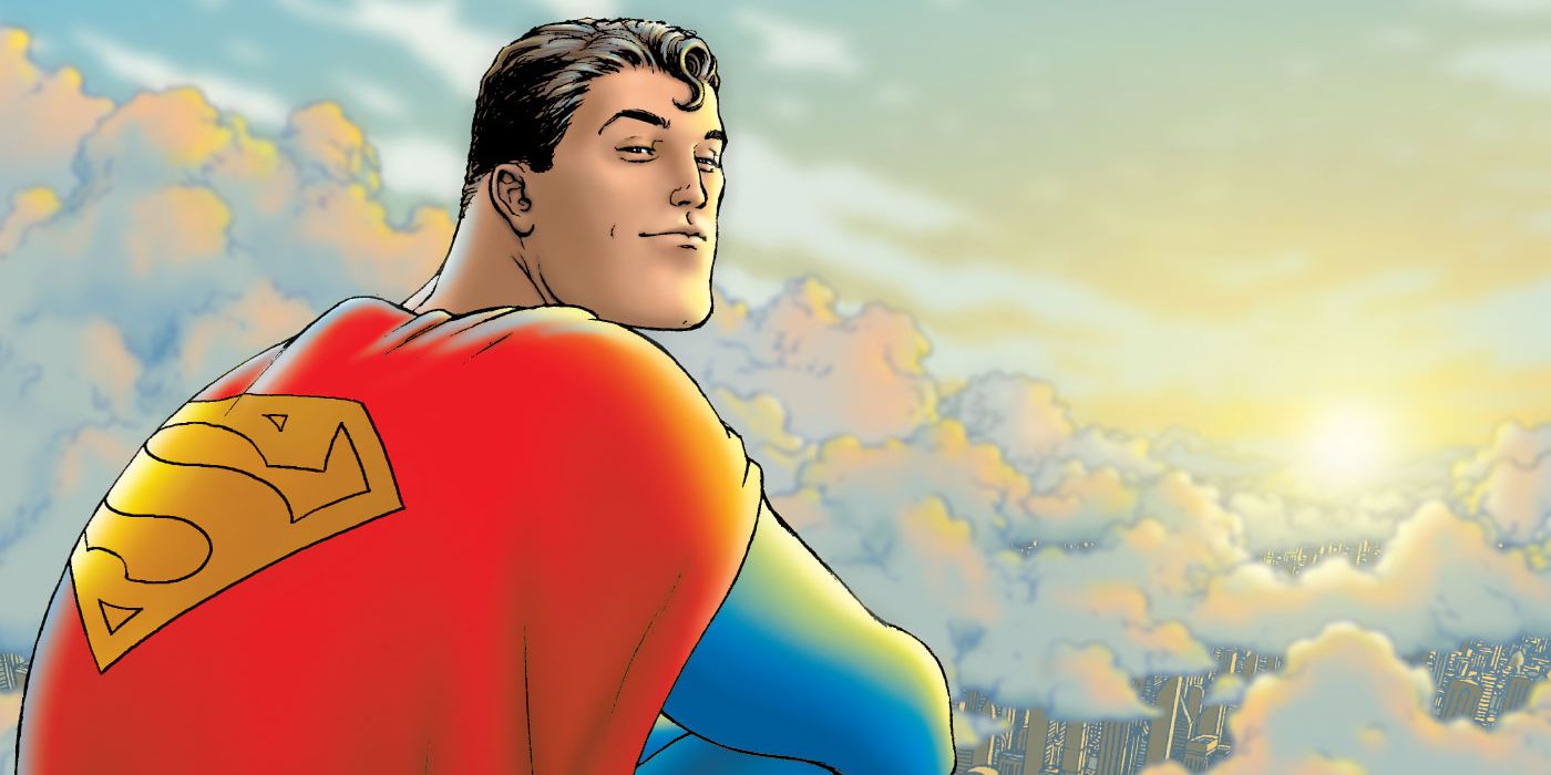 DC Compact Comic All-Star Superman cover.