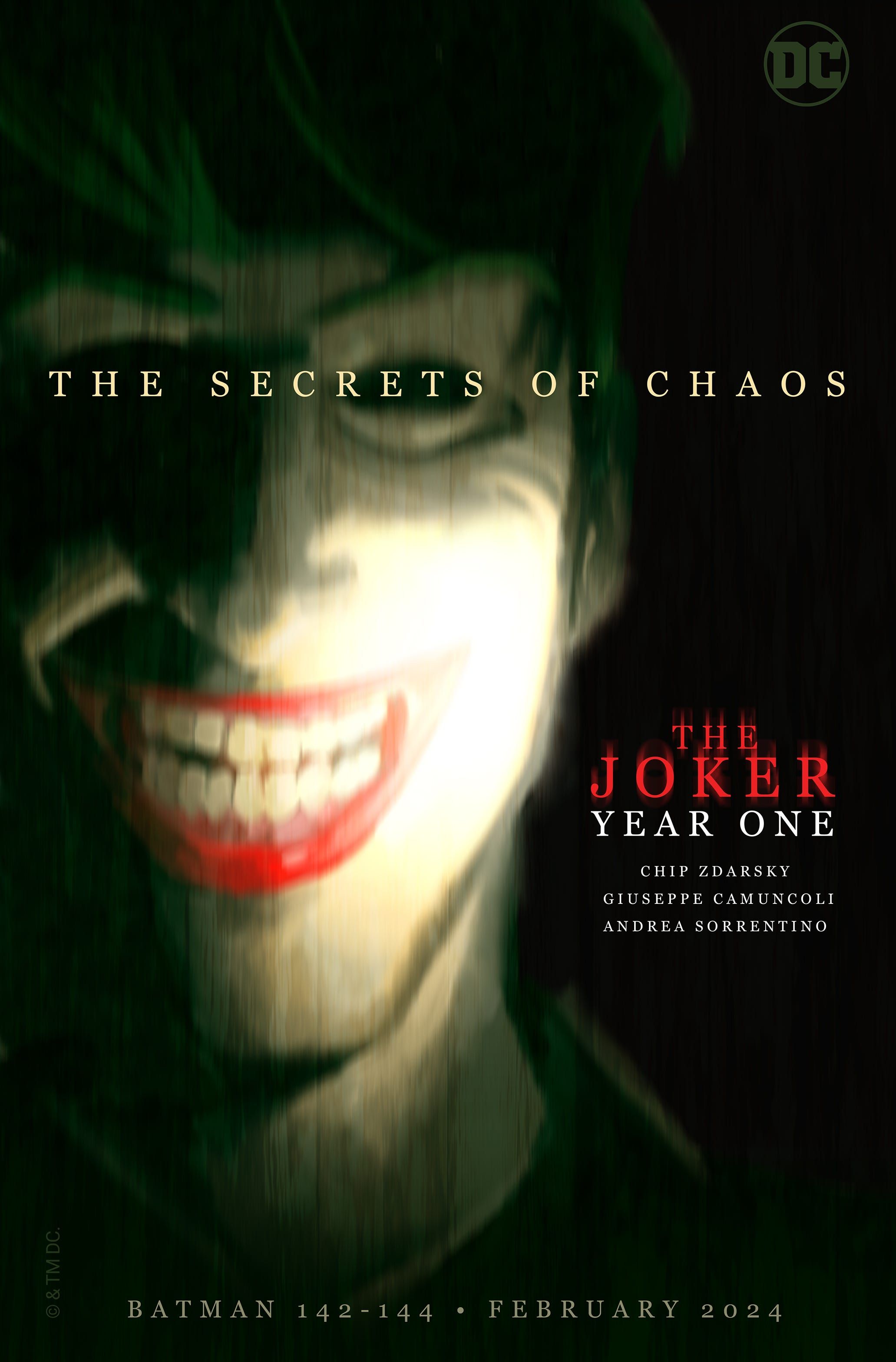 The Joker Year One Promo by Chip Zdarsky