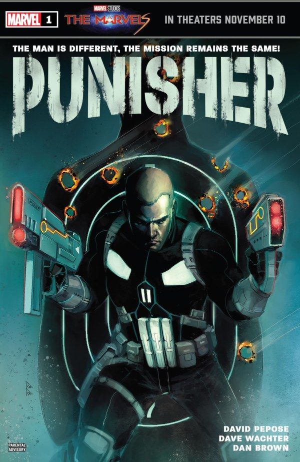 ​​​​​​​Punisher #1 cover.