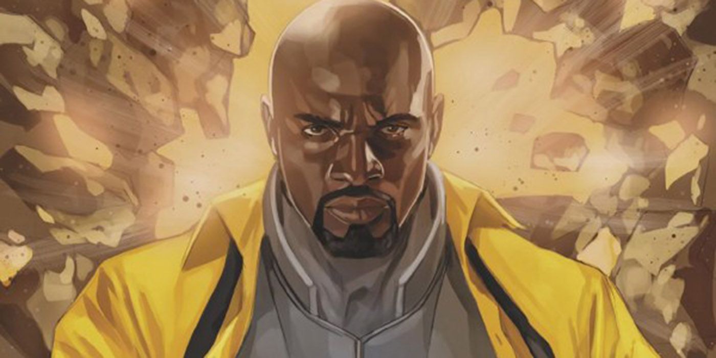 Luke Cage Gang War #1 variant cover featuring an ominous Luke Cage