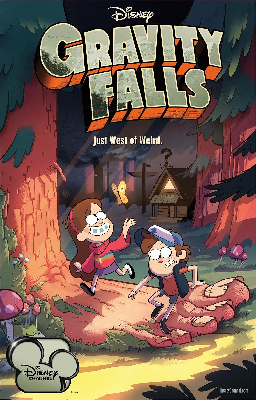 Mabel and Dipper Pines in the Gravity Falls Promo