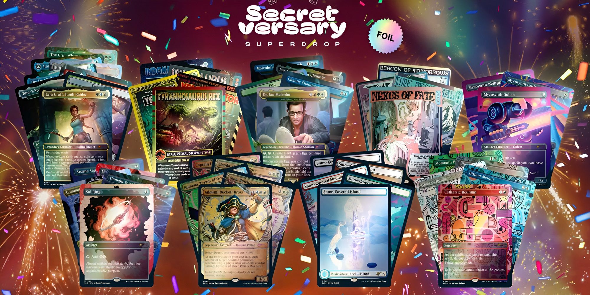 Magic: The Gathering Releases Its Secret Lair Secretversary Superdrop