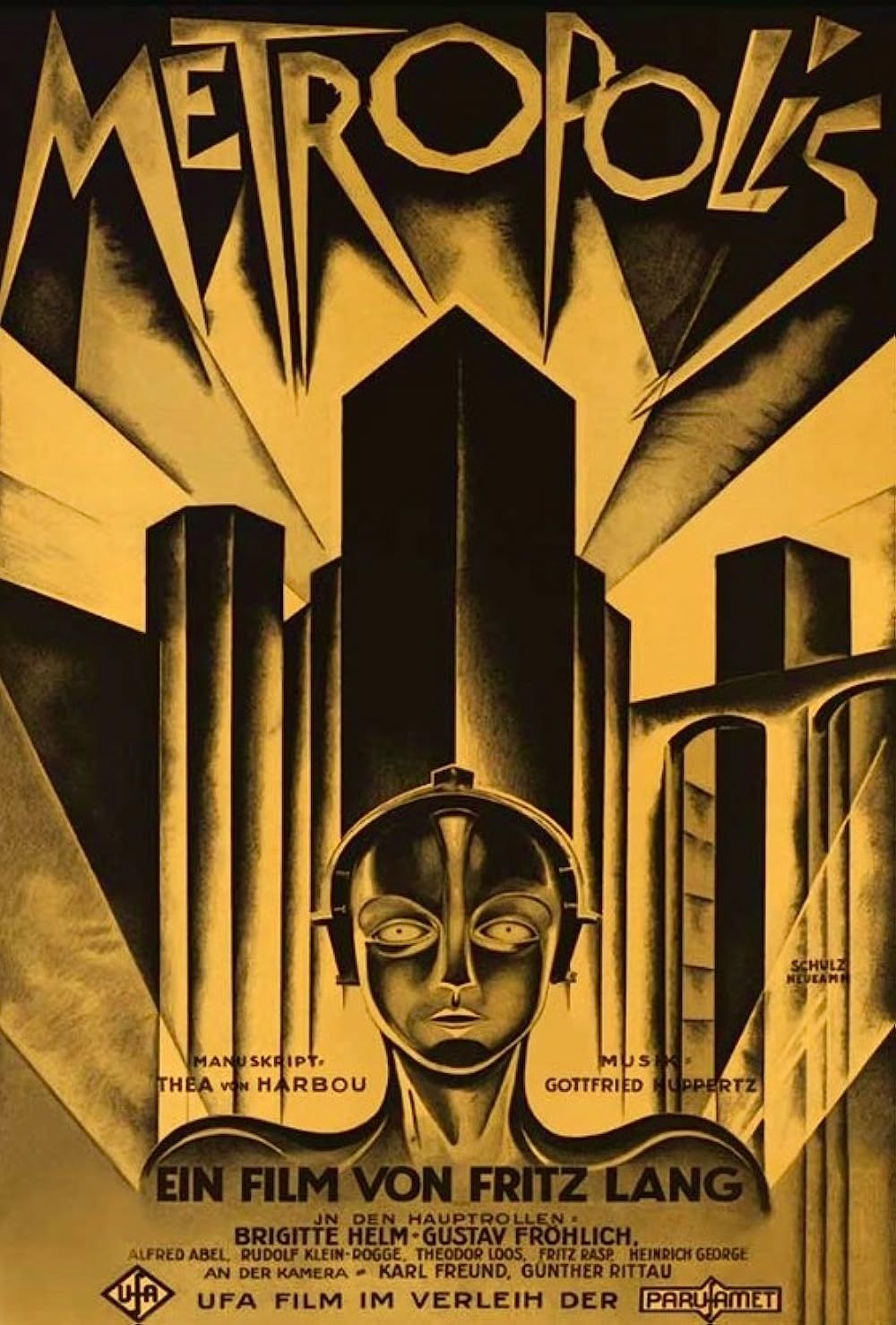 Metropolis 1927 Movie Poster