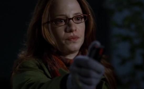Zoe trying to defend herself in Criminal Minds' Zoe's Reprise
