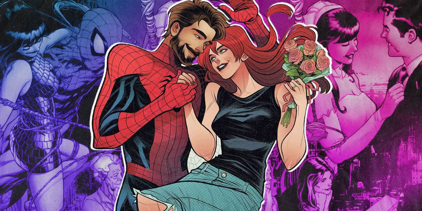 Peter Parker and Mary Jane from Ultimate Spiderman and One More Day
