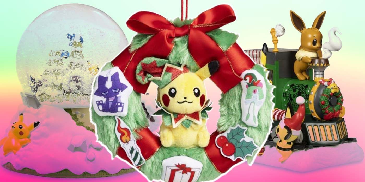 The Pokemon Center Website Unveils New Holiday Collection Items