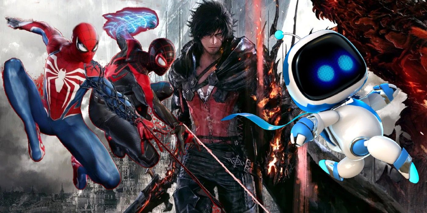 PS5 exclusives including Spider-Man 2, Final Fantasy XVI and Astro's Playroom