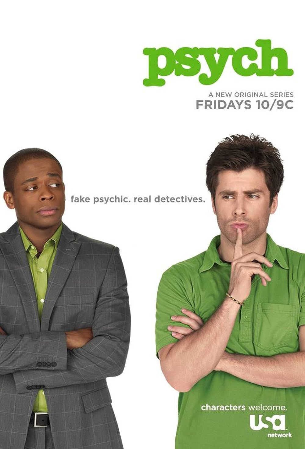 Psych TV Show Poster 