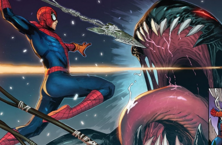 Peter against Symbiote