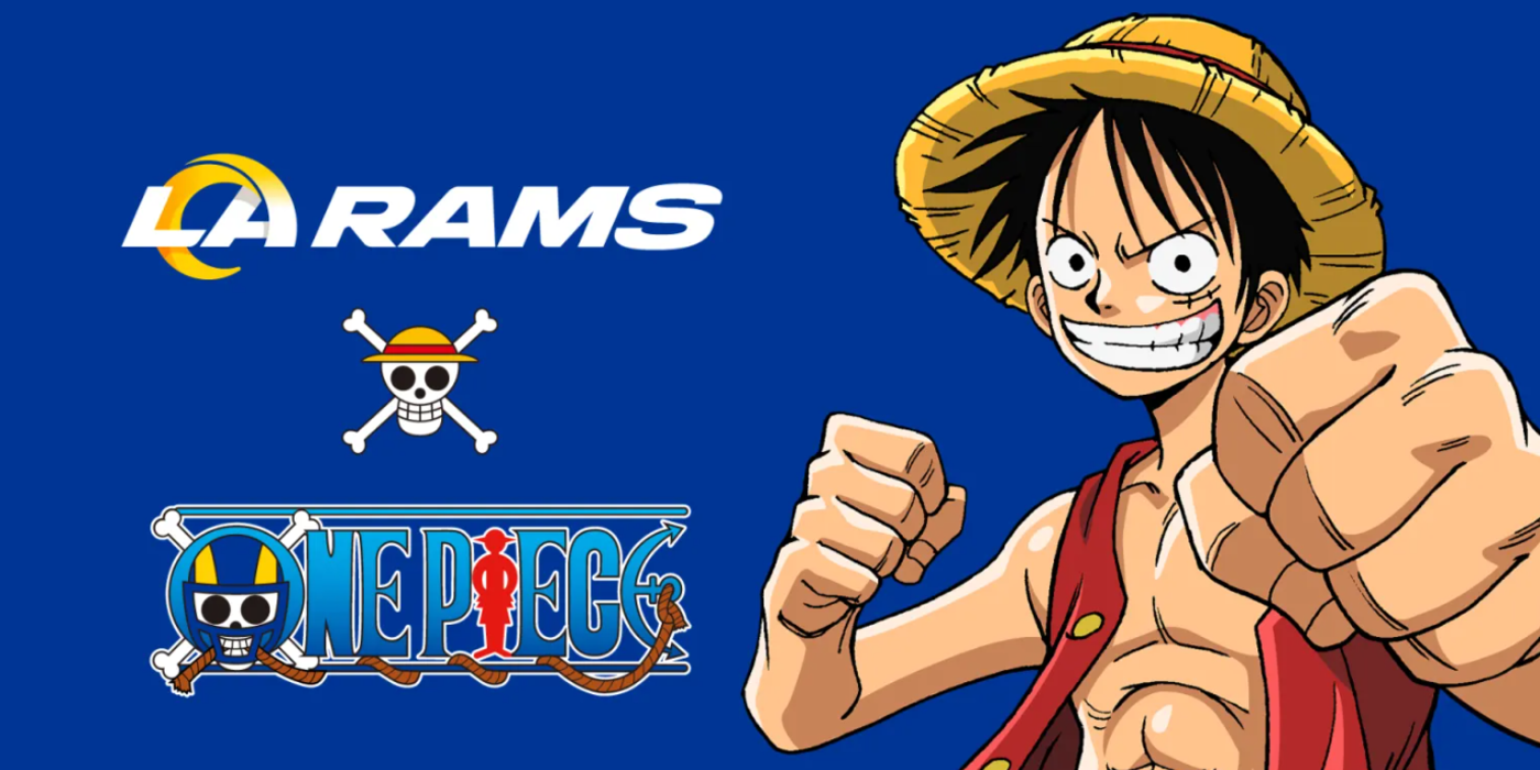 One Piece colabora con Los Angeles Rams para un pasatiempo de la NFL
 CINEINFO12