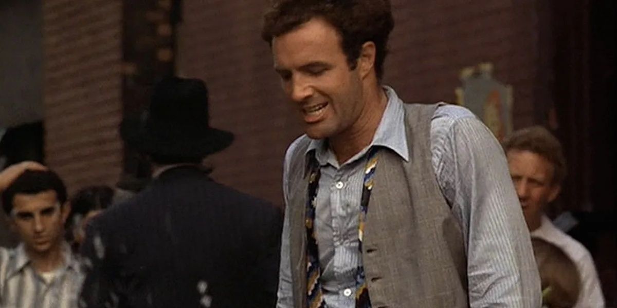 Sonny Corleone (interpretado por James Caan) após vencer Carlo, em O Poderoso Chefão.