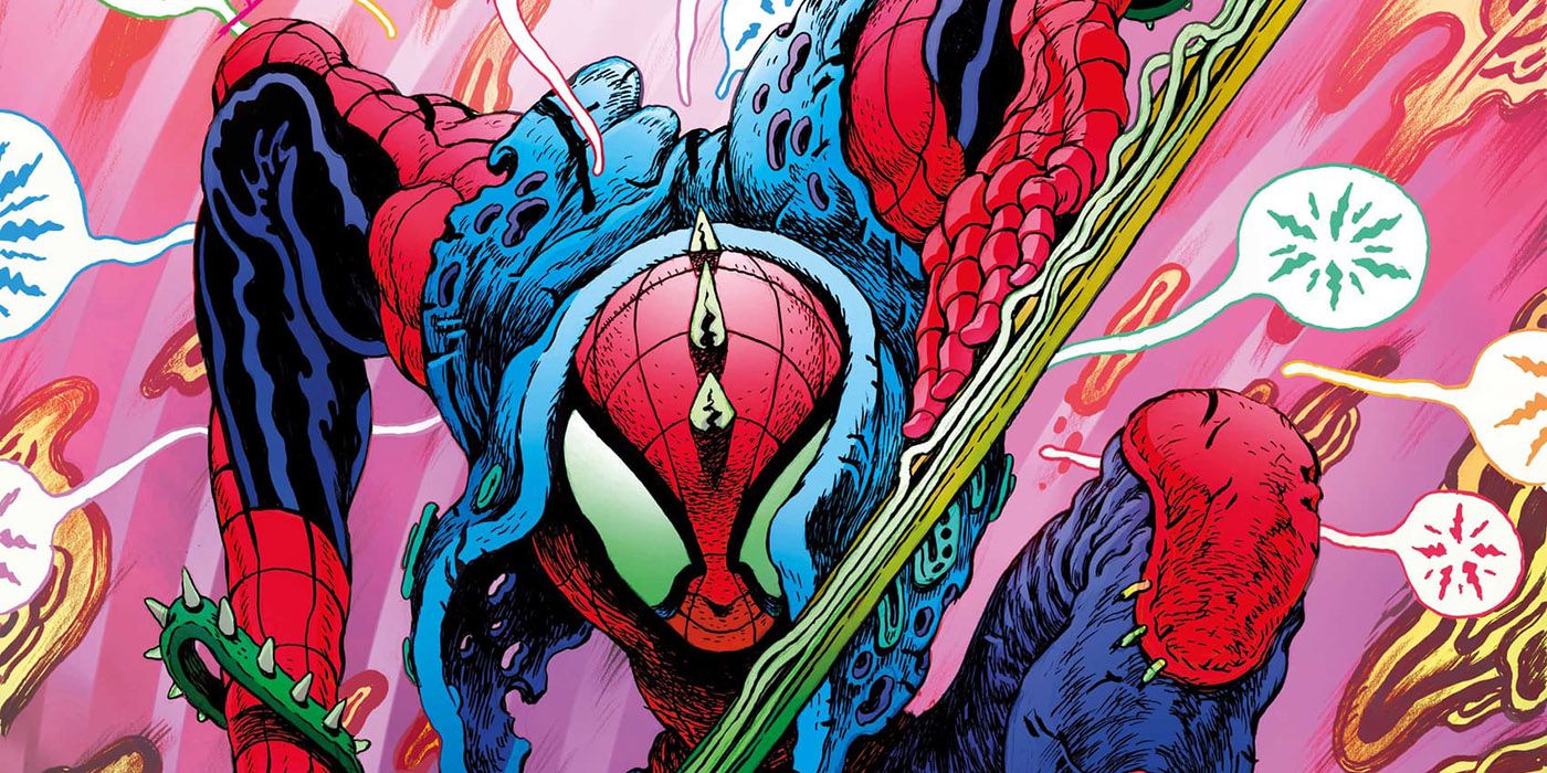Spider-Punk #1 foil variant cover.