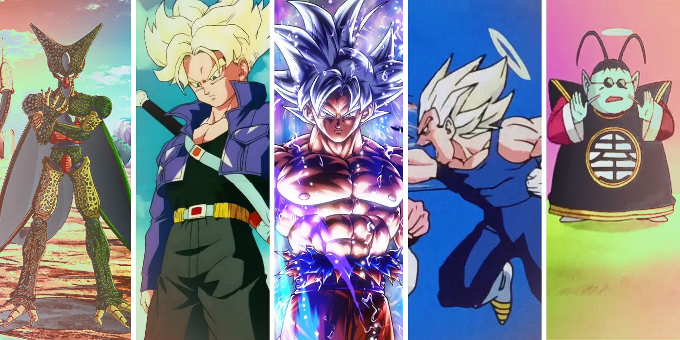 Split Images of Dragon Ball Characters-1