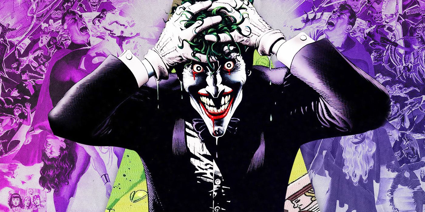 Split Images of Joker and Crisis on Infinite Earth