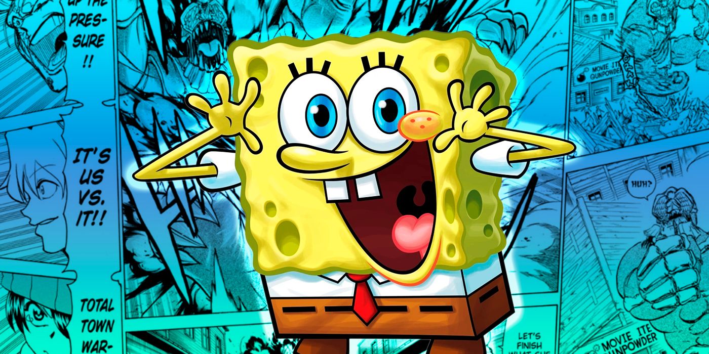 The Naruto-Inspired SpongeBob SquarePants Anime Returns to