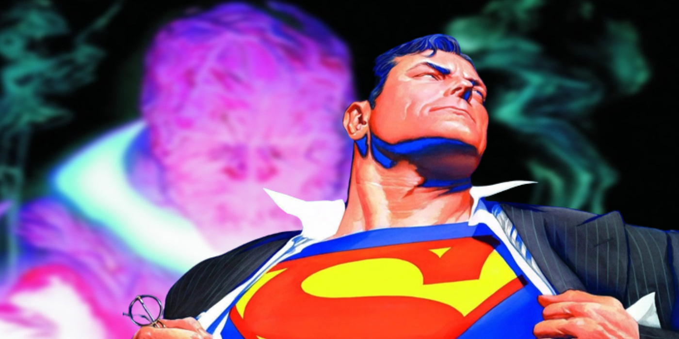 Superman Prepares for Action as Parasite Lurks Nearby
