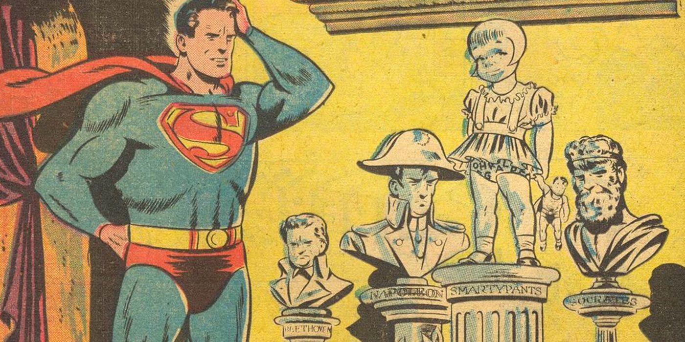 Hace 75 abriles, DC hizo un esfuerzo multimedia de Superman para promover… ¡¿Smartypants?!
 CINEINFO12