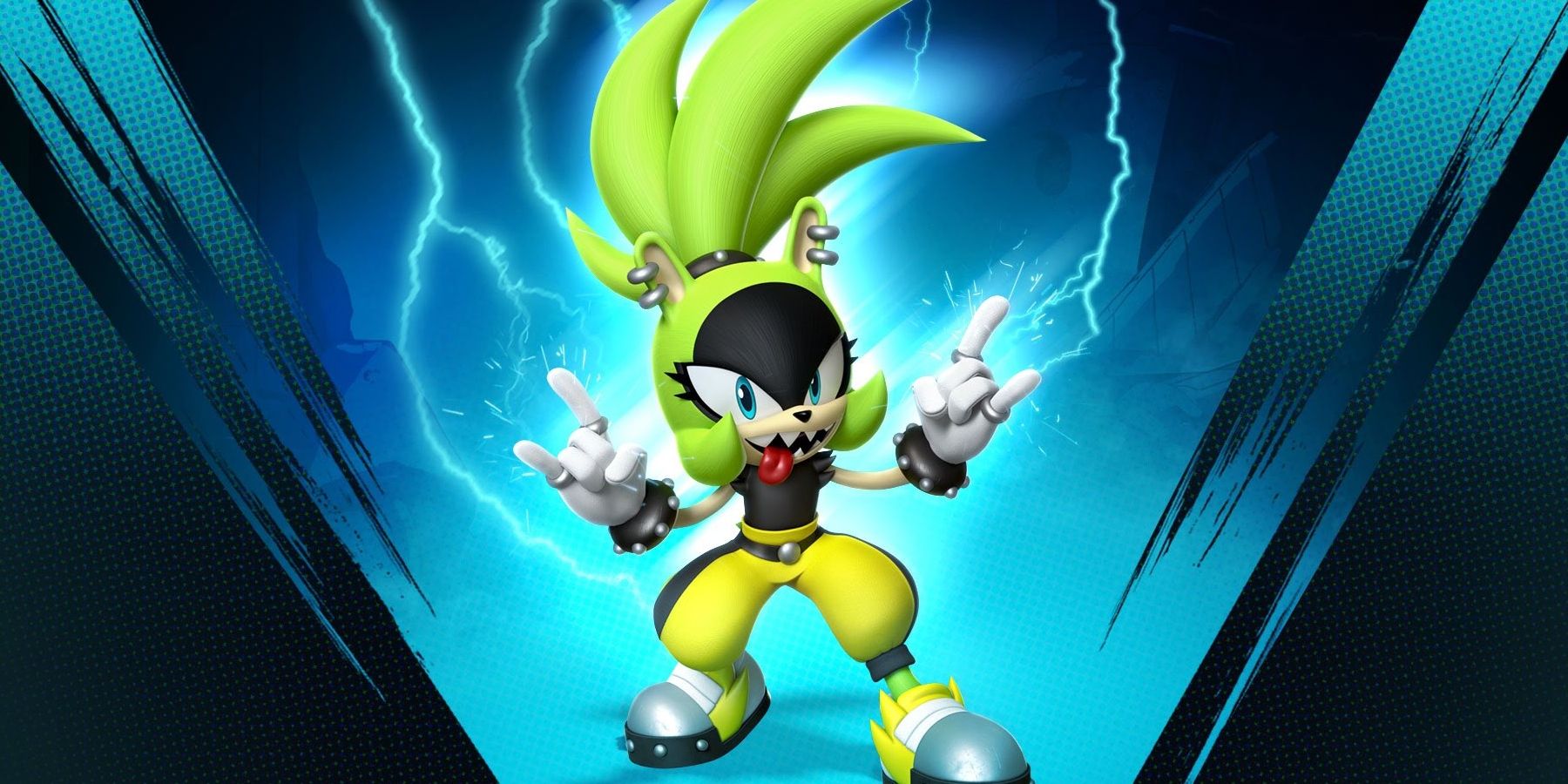 Surge the Tenrec from Sonic the Hedgehog as video game character